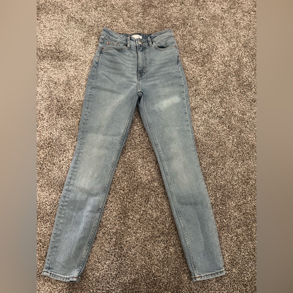 Light blue jeans